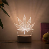 Lampe 3D <br> Marijuana