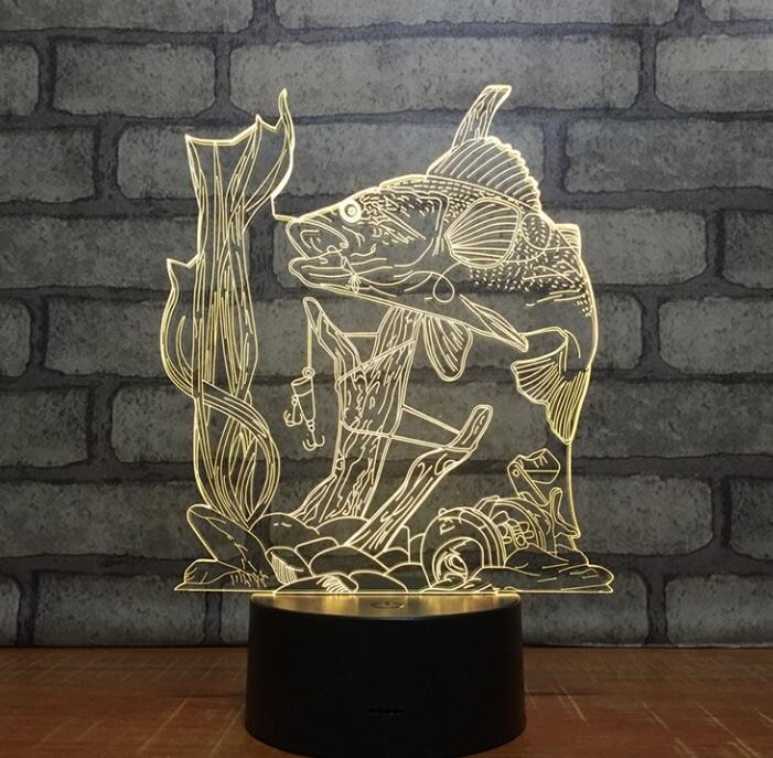 Fish 3D Lamp