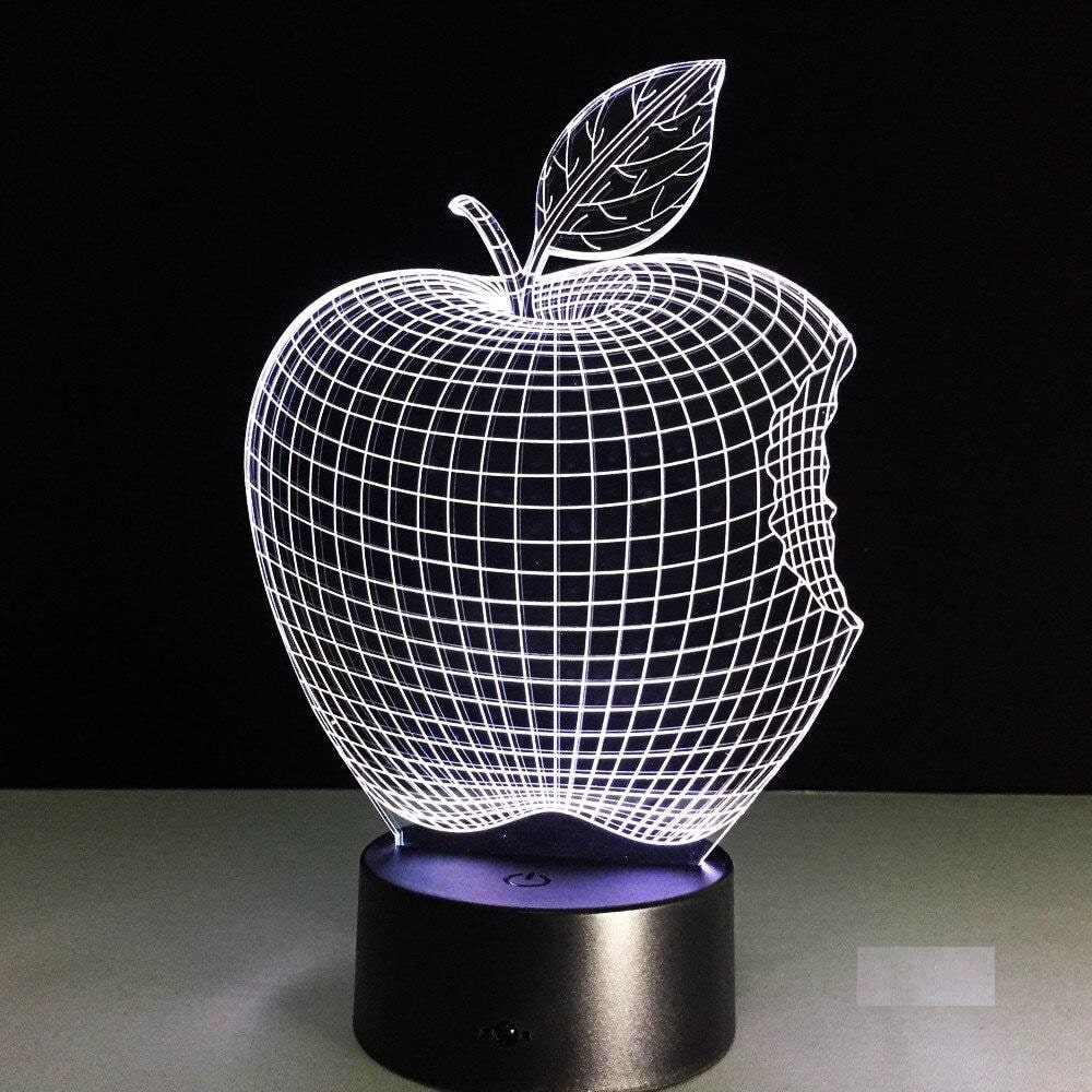 Apple 3D Lamp