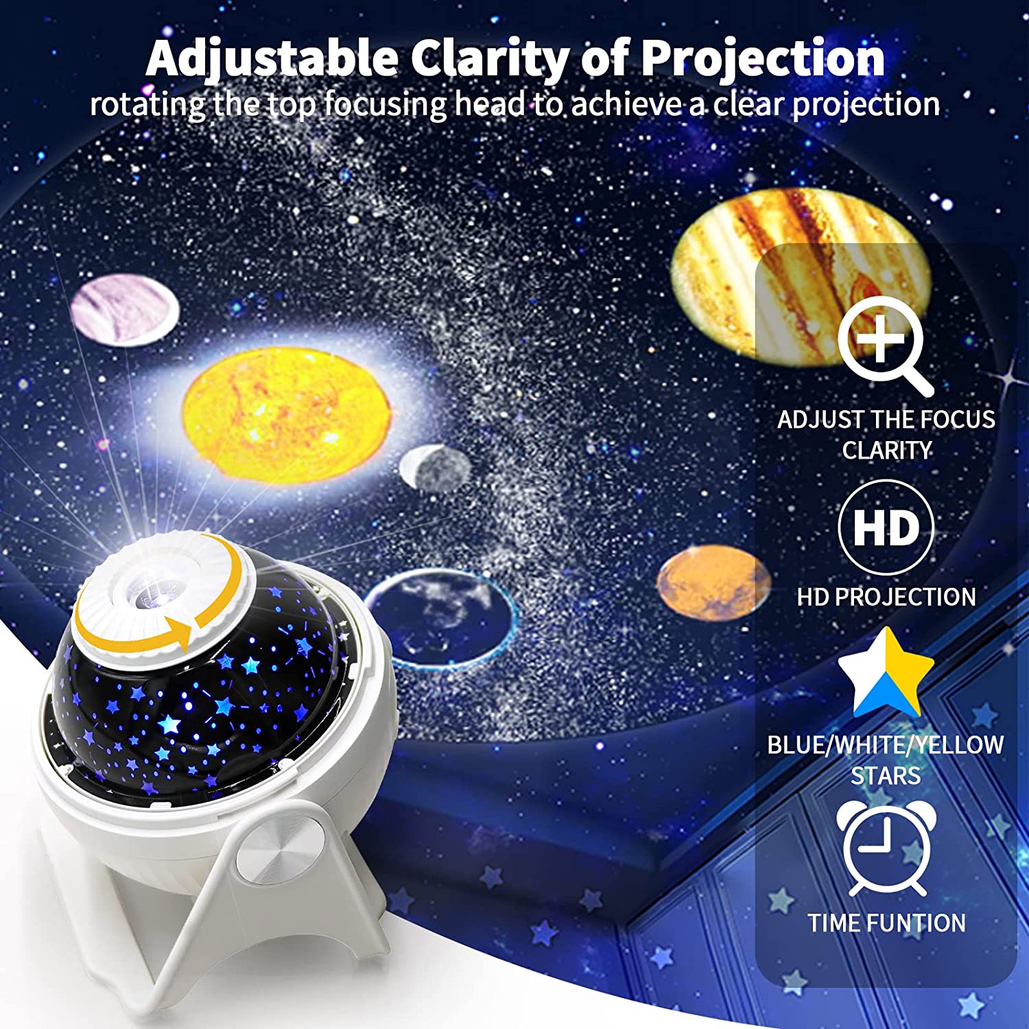 LED Projector Night Light