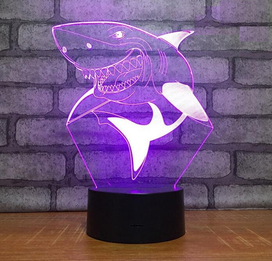 Shark 3D Lamp
