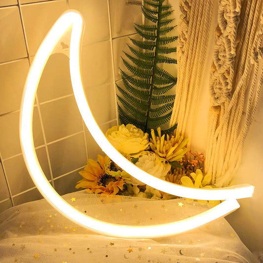 Moon Neon Lamp