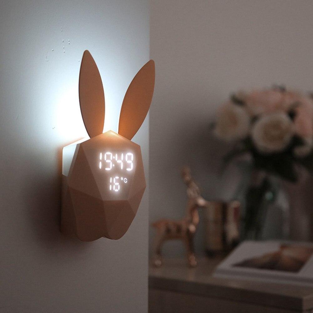 Girl Alarm Clock Night Light