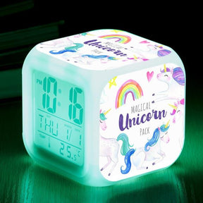 Unicorn Alarm Clock Lamp