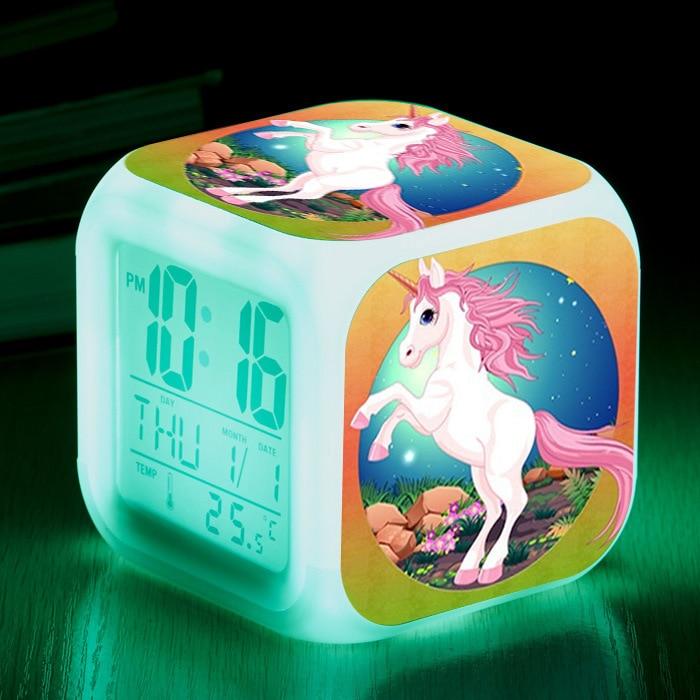 Unicorn Alarm Clock Lamp