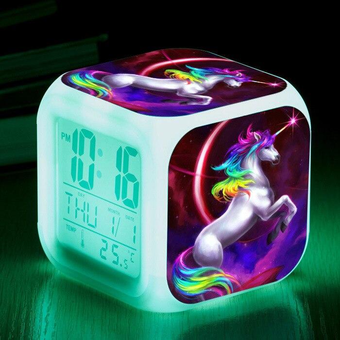 Unicorn Alarm Clock Lamp