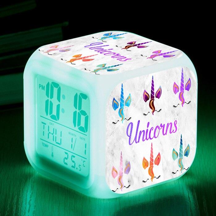 Unicorn Alarm Clock Lamp