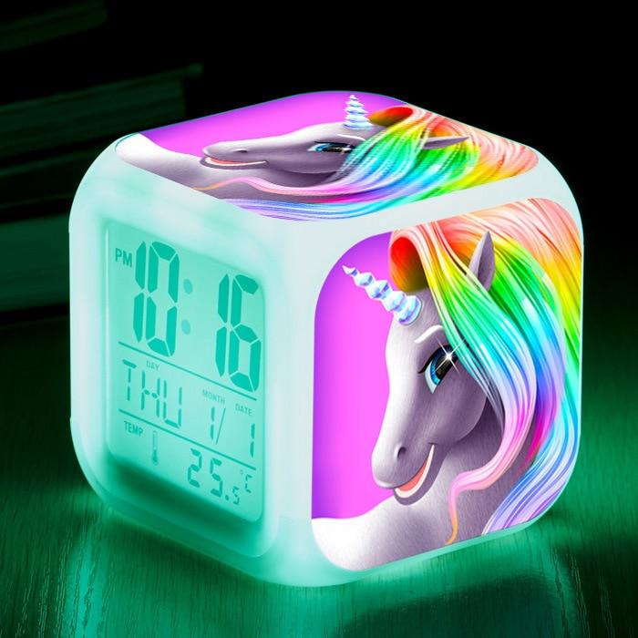 Unicorn Alarm Clock Lamp
