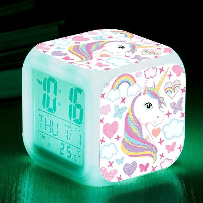 Unicorn Alarm Clock Lamp