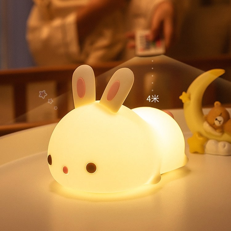 LED Cute Rabbit Night Light