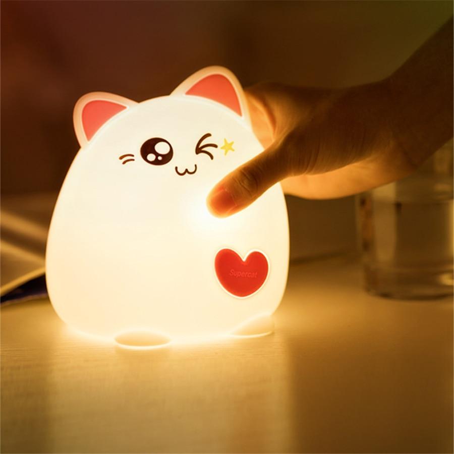 LED Cat Night Light