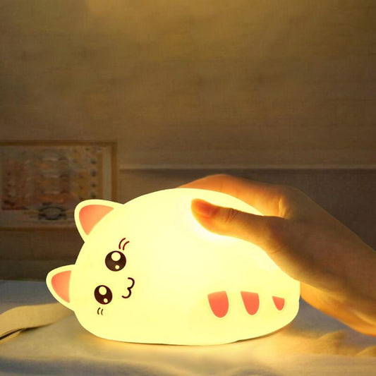 Laying Cat Night Light