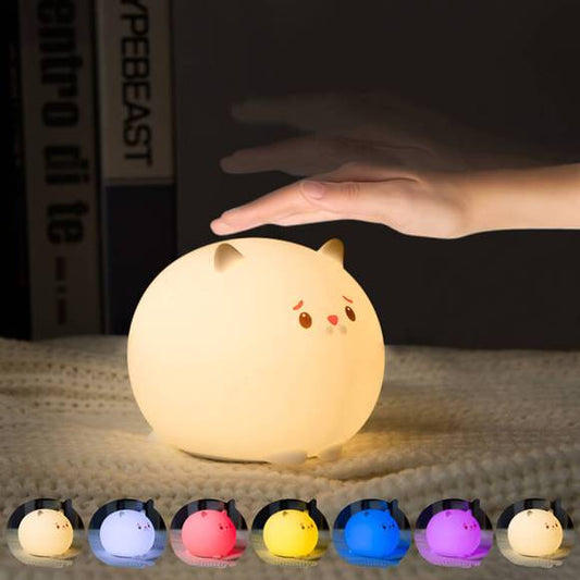 Huge Kitten Night Light
