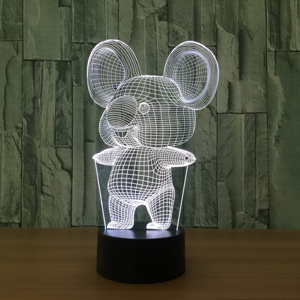 Koala 3D Lamp