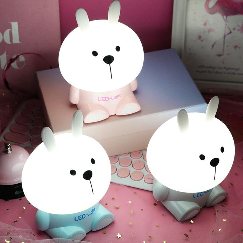 Cute Rabbit Lamp Night Light