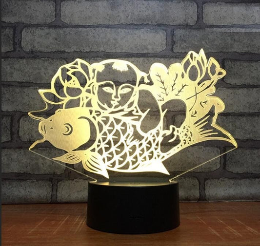 Fish Night Light Lamp