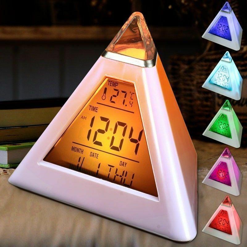 Pyramid Night Light with Sound